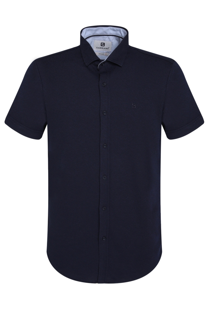 OVERHEMD MET STRUCTUUR 335532 301 navy